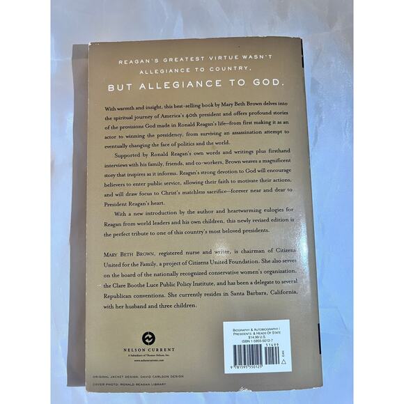Hand of Providence: The Strong and Quiet Faith of Ronald Reagan - Vintage 2004 - Picture 3 of 3